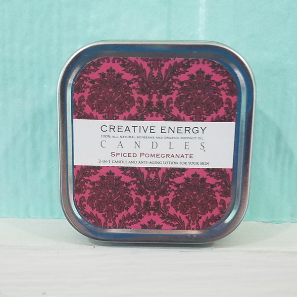 Spiced Pomegranate Soy Lotion Candle