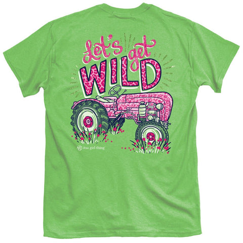Leopard Tractor Tee, Youth