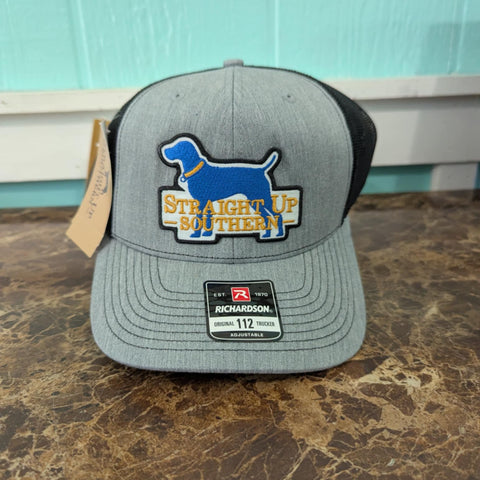 Straight Up Southern Grey/Black Hat