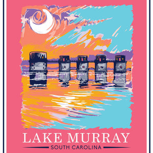 Painted Lake Murray - Coral Silk, CUSTOM