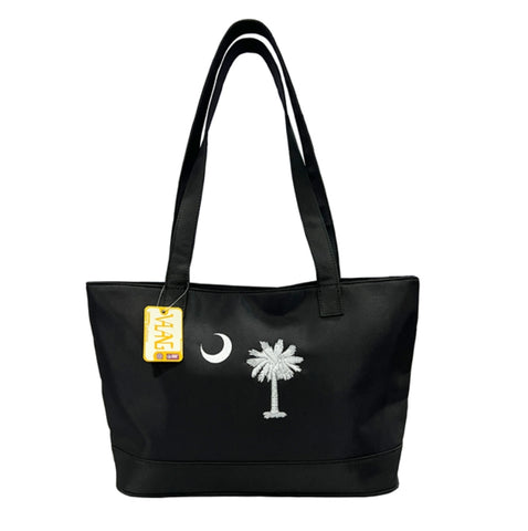 THE PALMETTO MOON TOTE | BLACK