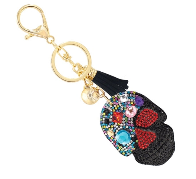 THE CRYSTAL SKULL KEY CHAIN | MULTI