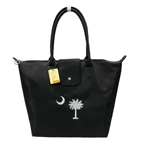 THE PALMETTO MOON HANDBAG | BLACK