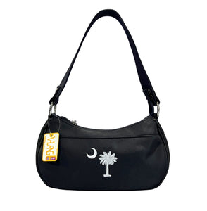 THE PALMETTO MOON SATCHEL | BLACK