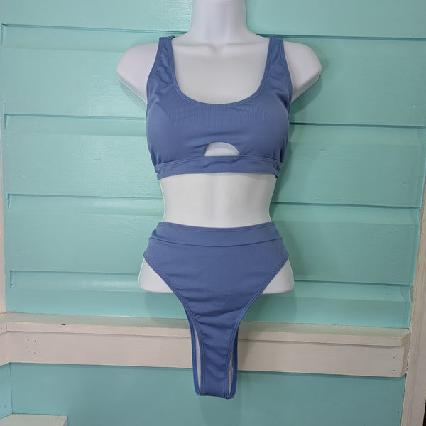 Bikini, Cut Out Lavender, XL