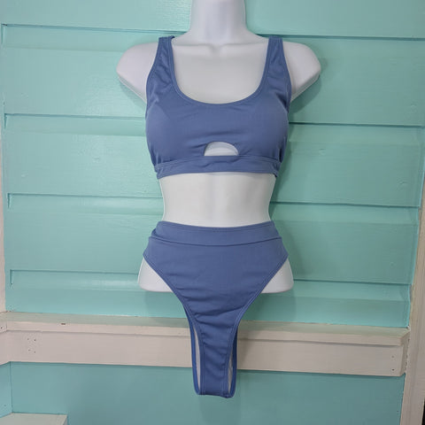 Bikini, Cut Out Lavender, XL