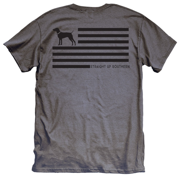 Dog and Stripes Tee