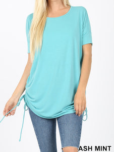 Short Sleeve Round Neck Top